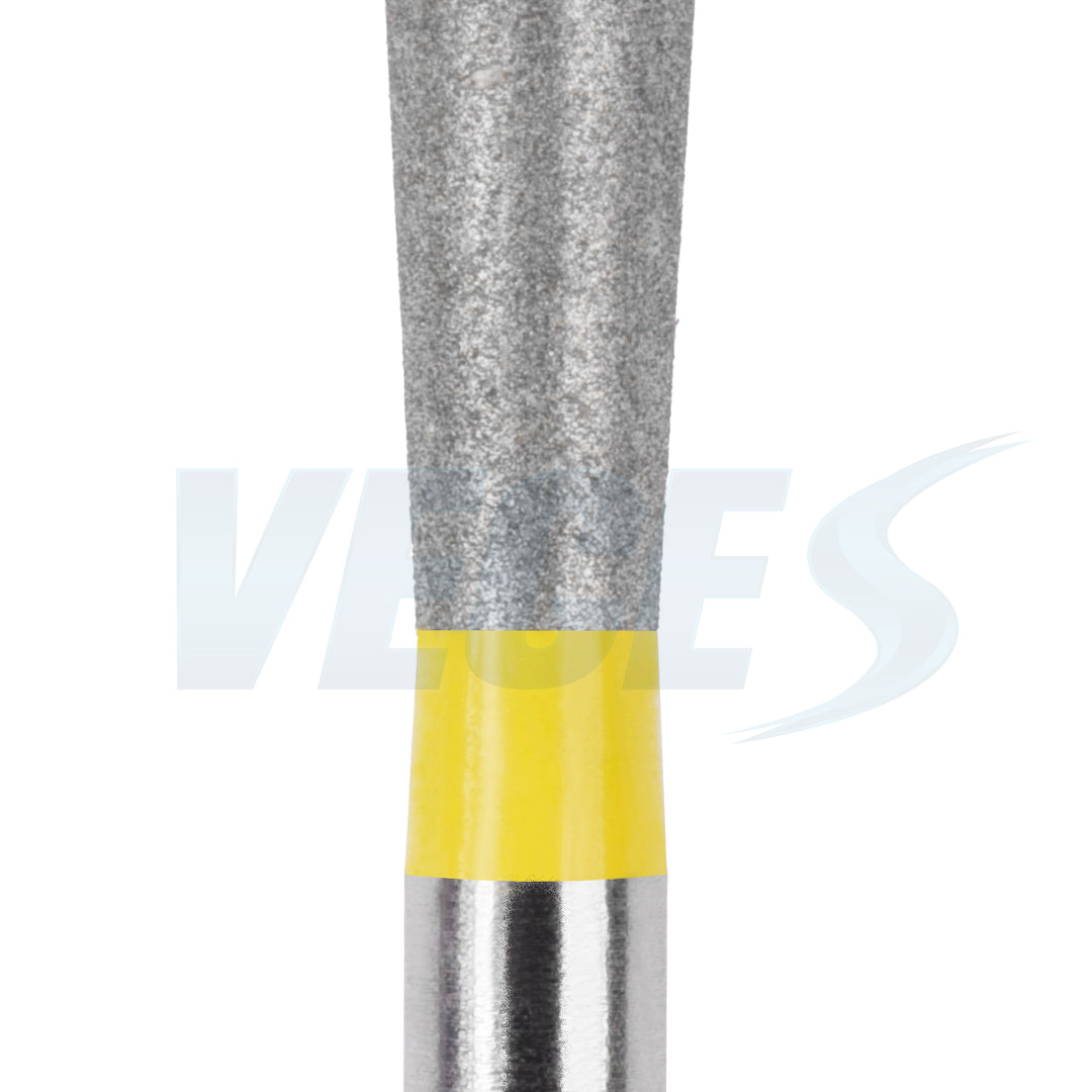 Veges Dental EX Extra Fine Diamond Dental Bur for Veneer Preparation - 10pcs/Pack