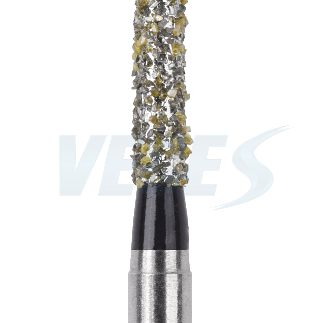 Veges Dental SO Super Coarse Pointed Tapered Diamond Dental Bur for Crown Preparation - 10pcs/Pack
