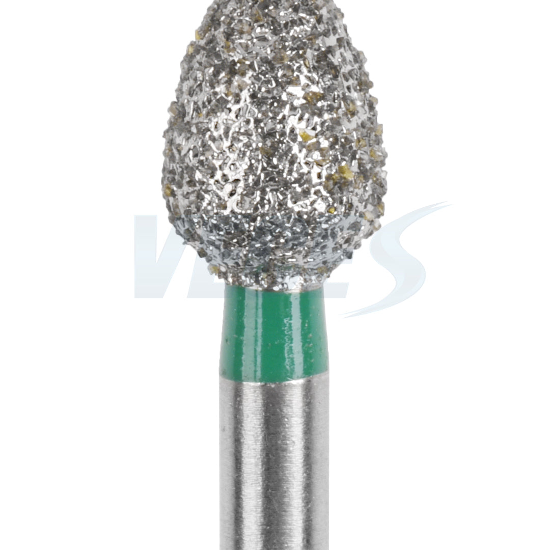Veges Dental FO Coarse Flame Diamond Dental Bur – 10pcs/Pack