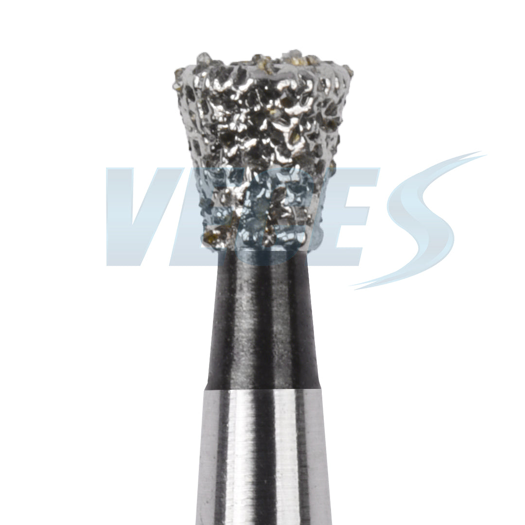 Veges Dental SI Super Coarse Inverted Cone Diamond Dental Bur for Cavity Preparation - 10pcs/Pack