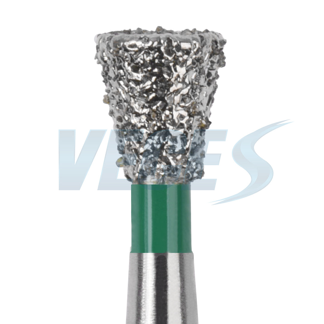 Veges Dental SI Coarse Inverted Cone Diamond Dental Bur for Cavity Preparation - 10pcs/Pack