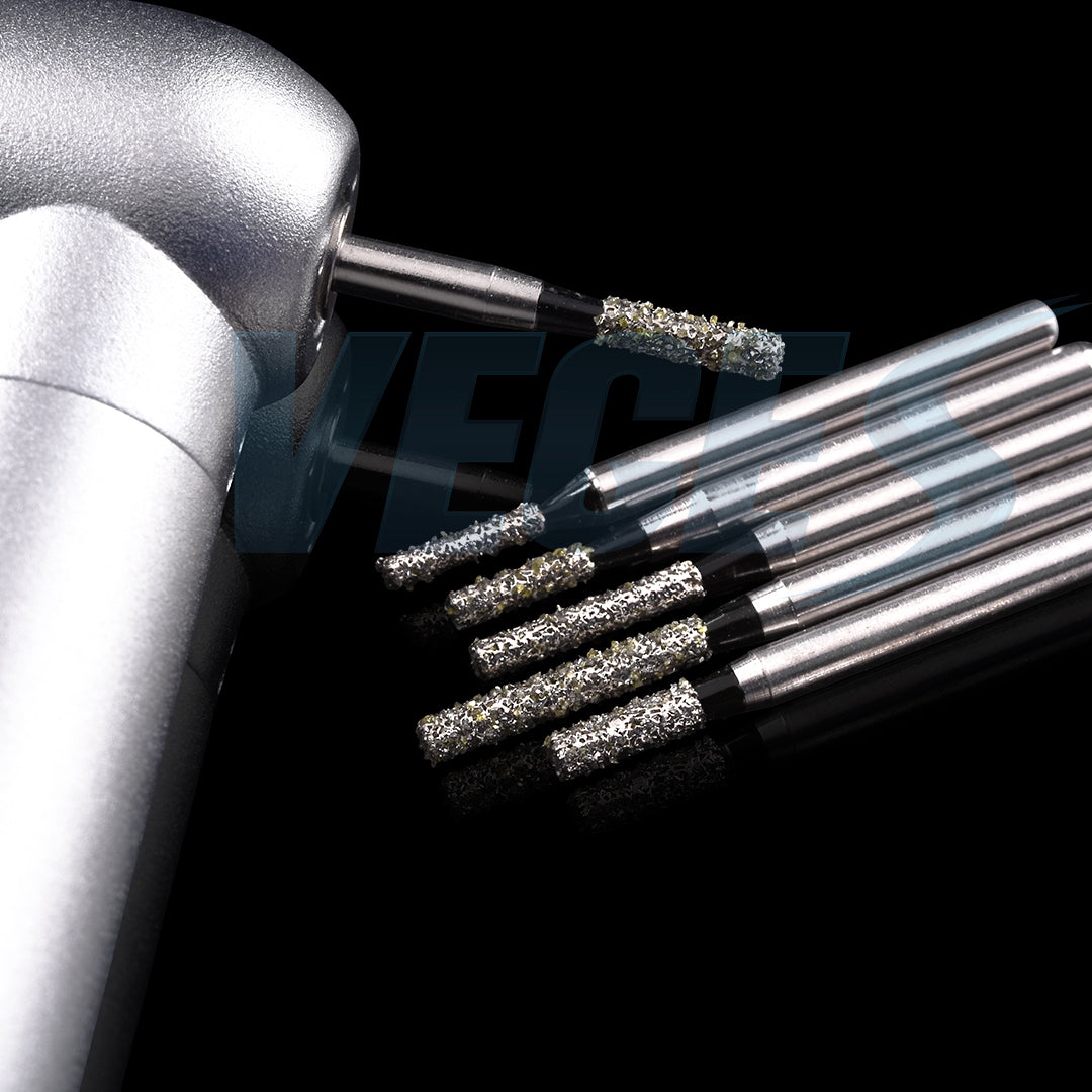 Veges Dental SF Super Coarse Diamond Dental Bur for Tooth Preparation - 10pcs/Pack