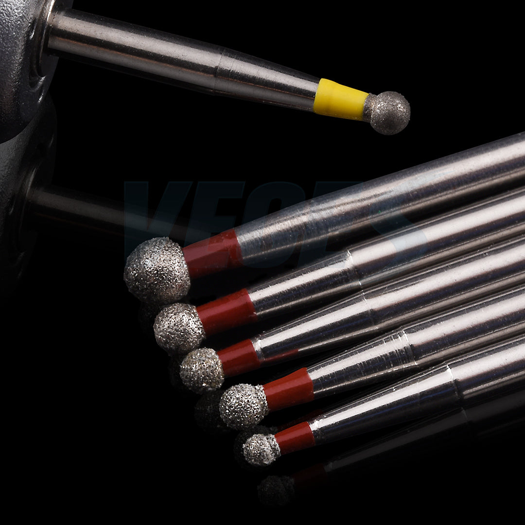 Veges Dental BR Fine Round Diamond Dental Bur – 10pcs/Pack