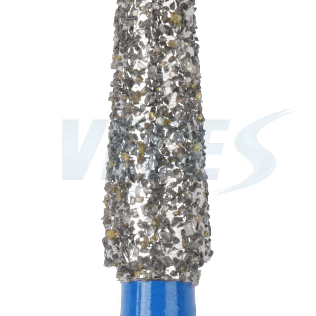 Veges Dental TF Standard Diamond Dental Bur for Tooth Preparation, Contouring & Finishing | Standard Grit | FG | 10pcs